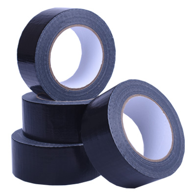 6 x Rolls of Black Duct / Cloth / Gaffa Tape 50mm x 50M